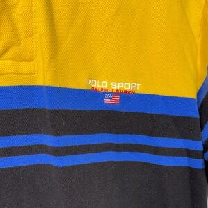 Vintage Polo Sport Ralph Lauren Striped Polo